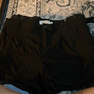 Topshop Black Women's Shorts